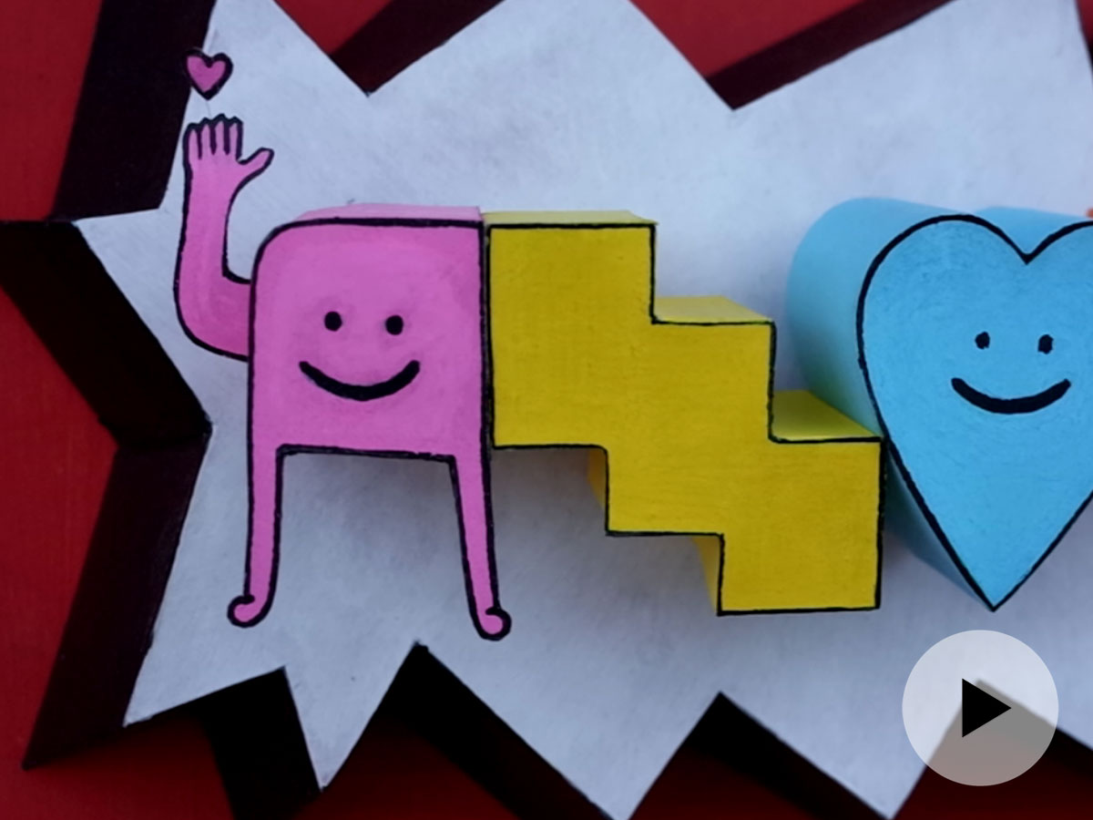 paper amor 3D 1