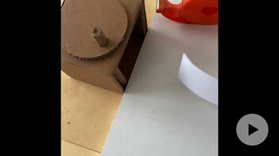 loading paper roll